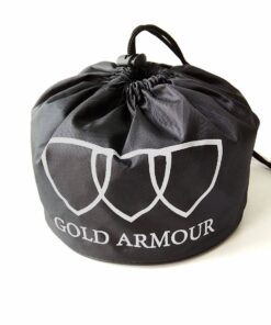 Gold Armour 17 Pieces Camping Cookware Mess Kit Backpacking Hiking Outdoors Gear - Lightweight Cookset, Compact, Durable Pot Pan Bowls, Essential Camping Accessories Equipment Gear (Black) 18 71Tb PFOanL