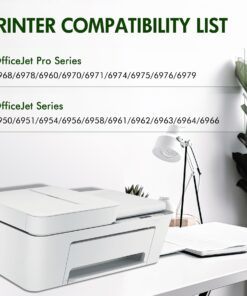 902XL Ink Cartridges Replacement for HP 902XL Ink Cartridges to use with OfficeJet Pro 6978 6960 6968 6958 6950 6970 6962 Printers (902XL Ink Cartridges Combo Pack, Black Cyan Magenta Yellow) 10 71Tb8QvzxwL