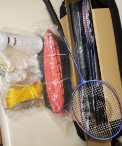 Park & Sun Sports Portable Outdoor Badminton Net System with Carrying Bag and Accessories: Sport Series 23 71TcG1t6CUL