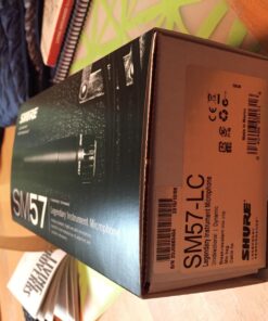 Shure SM57 Dynamic Instrument Mic - Professional Quality and Versatility for Live Performances and Recording - Contoured Frequency Response, Durable, Ideal for Drums, Percussion, Amplifiers (SM57-LC) 41 71Tcmh5Q7oL