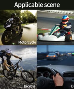 FXC Touch Screen Full Finger Motorcycle Leather Gloves Men's Premium Protective Motorbike Large 31 71TdRHxcksL