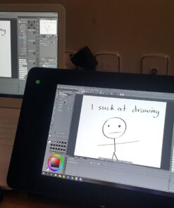 Huion KAMVAS Pro 12 Drawing Tablet with Screen Graphics Drawing Monitor Full-Laminated Pen Display with Battery-Free Pen and Adjustable Stand 8192 Pen Pressure(GT-116) 31 71TdVws lRL