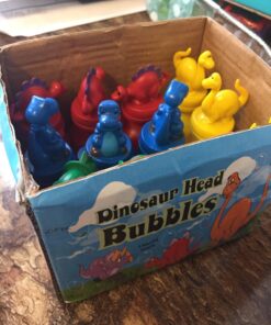 Kicko 12 Pcs Dinosaur Bubbles Bottles - Dinosaur Party Favor Bubbles for Birthday Parties, Party Favors for Kids 4-8 Multi Color Bubble Toys - Fun Party Toy for Kids 17 71TdW dW8uL