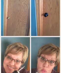 Schlage F40 GEO 716 Georgian Door Knob, Bed & Bath Privacy Lock, Aged Bronze 26 71Tea1d9vAL 2