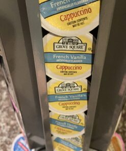 Grove Square Cappuccino Pods, French Vanilla, Single Serve, 50 Count (Pack of 1) - Packaging May Vary 50 Count (Pack of 1) 33 71Teced7sUL