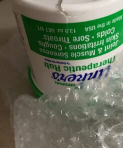 Unkers Therapeutic Rub for Joint Pain, Sore Muscles, Burn Cream, or Calm Your Cough 13.5 ounces 22 71Tg7TxnS6L