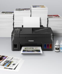 Canon PIXMA G4210 Wireless All-In-One Supertank (Megatank) Printer, Copier, Scan, Fax and ADF with Mobile Printing, Black, One Size (2316C002) 23 71TgU8oFqlL
