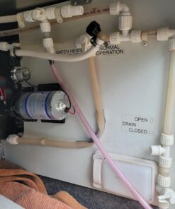 Alternative view of SHURflo 182-200 Pre-Pressurized Accumulator Tank,Black, 9.1" x 4.8" x 3.8"