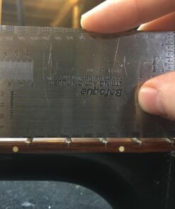 String Action Ruler Gauge Tool for Electric Bass and Acoustic Guitar 14 71ThFdUxCYL