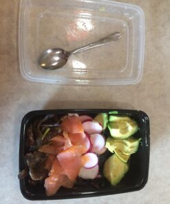 16 Pack - SimpleHouseware 1 Compartment Food Grade Meal Prep Storage Container Boxes, 28 Ounces 16 Pack 32 71ThbBrx6xL