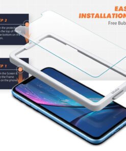 Mkeke Compatible with iPhone 11 Screen Protector for iPhone XR Screen Protector, Tempered Glass Film for Apple iPhone 11 and iPhone XR, 3-Pack Clear for iPhone 11/XR 36 71Thi9QMf8L