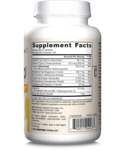 Jarrow Formulas BoneUp - 240 Capsules - 120 Servings - For Bone Support & Skeletal Nutrition - Includes Naturally Derived Vitamin D3, K2 (as MK-7) & 1000 mg Calcium - Gluten Free - Non-GMO Original 120 Servings (Pack of 1) 17 71TjIJ8JECL 2