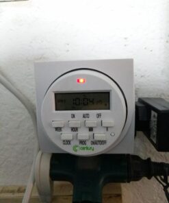 BN-LINK 7 Day Heavy Duty Digital Programmable Timer, FD60 U6, 115V, 60Hz, Dual Outlet, Indoor, for Lamp Light Fan Security UL Listed FD-60/U6 41 71TjKfnvyVL