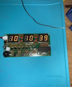 IS Soldering Project Clock, Icstation 6-Bit Digital Clock Soldering Kit DIY Soldering Practice for School Science Projects Student STEM Learning Teaching 74 71TkZHcp0L