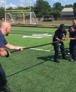 ZENY Exercise Battle Rope 1.5/2 Inch Diameter 30ft/40ft/50ft Length Poly Dacron Workout Exercise Training Rope Core Strength Muscles Building Conditioning Rope Home Gym Equipment 1.5''x30ft 34 71Tl4MLm1AL