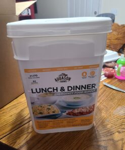 Augason Farms Breakfast and Dinner Variety Pail Emergency Food Supply Everyday Meals 4 Gallon Pail 36 71TlKg04wzL