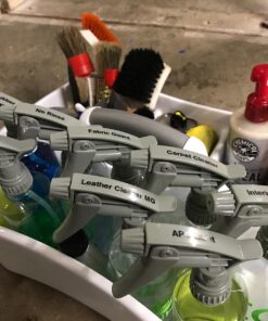 Chemical Guys Acc_121.16HD3 Acc_121.16HD-3PK Chemical Resistant Heavy Duty Bottle and Sprayer, 16 oz, Pack of 3 16ounce(3pack) clear 29 71TmD8ytnTL