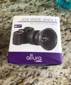 58MM 0.43x Altura Photo Professional HD Wide Angle Lens (w/Macro Portion) for Canon EOS 70D 77D 80D 90D Rebel T8i T7 T7i T6i T6s T6 SL2 SL3 DSLR Cameras 58MM 57 71TmPqZ5rML