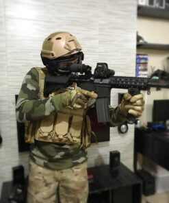 Mechanix Wear: M-Pact Tactical Gloves with Secure Fit, Touchscreen Capable Safety Gloves for Men, Work Gloves with Impact Protection and Vibration Absorption (Camouflage - MultiCam, Large) Camouflage - Multicam 55 71Tme UNoIL 1