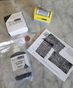 Self Inking Stamp Refill Ink - 2 oz. - Black Ink 25 71TmtfUW3aL