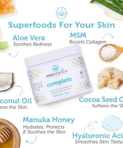 Era Organics Manuka Honey Face Cream - Advanced 12-in-1 Nourishing and Rejuvenating Daily Face Moisturizer for Women and Men - Face Moisturizer for Sensitive Skin - Body Moisturizer for Dry Skin 4 oz Regular 4 Ounce (Pack of 1) 24 71Tnb0ICZ2L