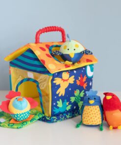 Manhattan Toy Put and Peek Birdhouse Soft Activity Toy 7.5 x 7.5 x 9 inches 17 71Toe1vz7CL