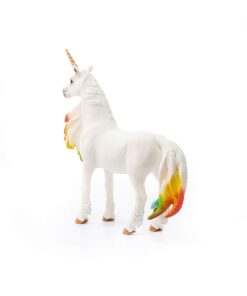 Schleich bayala, Unicorn Toys for Girls and Boys, Rainbow Unicorn Mare, Unicorn Toy Figurine with Gems, Ages 5+ 16 71TohXdmfML