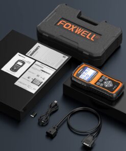 FOXWELL NT630 Plus OBD2 Scanner Diagnostic Tool, Car Code Reader ABS Scan Tool Bleeding Brake SRS Scanner Bidirectional Control with Airbag Light Reset SAS Calibration Oil Light EPB Service 41 71TpS FMAfL