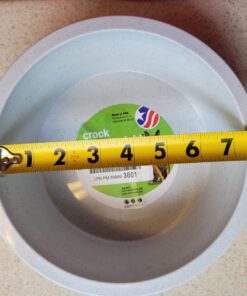 Pureness Heavyweight Large Crock Dish, 52-Ounce, Colors May Vary Greystone 10 71TpUQPf L