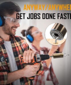 Lenski Stocking Stuffers Gifts for Men, Super Universal Socket Mens Gifts for Christmas, Gifts for Dad Him, Dad Gifts for Men Who Have Everything, Tools Cool Stuff Gadgets for Men Car Accessories Black Gold 12 71TpUTtrDzL