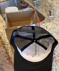 Mega Caps Mens Five-Panel Cap Black One Size 10 71Tq02cXDKL