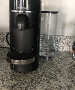 Nespresso VertuoPlus Deluxe Coffee and Espresso Machine by De'Longhi, Piano Black 31 71Tq2B3TqL