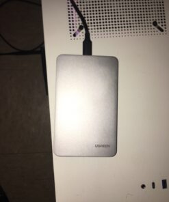 UGREEN USB C Hard Drive Enclosure for 2.5" SATA SSD HDD Aluminum USB C to SATA Adapter USB 3.1 Gen 2 Support UASP SATA III Compatible with MacBook Pro Air WD Seagate Toshiba Samsung Hitachi 50 71TqDbaUM1L