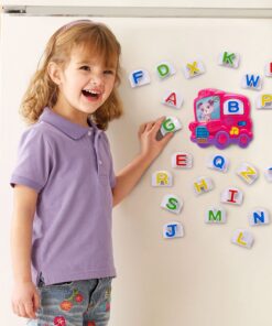 LeapFrog Fridge Phonics Magnetic Letter Set, Pink Small 23 71TqWnKCrGL