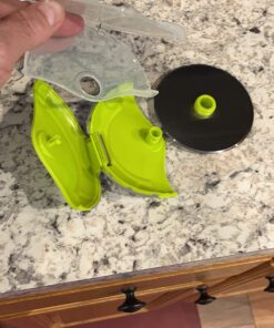 Kitchy Pizza Cutter Wheel with Protective Blade Cover, Ergonomic Pizza Slicer (Green) Green 43 71Tqh0wbfdL