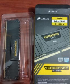 Corsair Vengeance LPX 8GB (1 x 8GB) DDR4 DRAM 2400MHz C16 (PC4-19200) Memory Kit - , Vengeance LPX Black 8GB Kit (1x8GB) 27 71TquHNyVaL