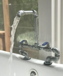 Duda Energy 2PCBV-WOG200-F050 Full Port Ball Valve, 1/2" NPT, 2 Piece, 304 Stainless Steel with Blue Vinyl Handle, 5" .5" 2 Piece | Standard 5 71Tr QJxL