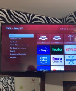 TCL 40-inch 1080p Smart LED Roku TV - 40S325, 2019 Model , Black TV only 44 71Tr9FAyOAL