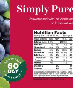 Dynamic Health Blueberry Cncntrt : 95998: Liq, (Btl-Plastic) 8oz 6 71Trta3KvFL