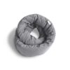 Huzi Infinity Pillow - Home Travel Soft Neck Scarf Support Sleep Grey 41 71Ts09Fi1VL
