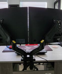 SAMSUNG 27" CF39 Series FHD 1080p Curved Computer Monitor, Ultra Slim Design, AMD FreeSync, 4ms response, HDMI, DisplayPort, VESA Compatible, Wide Viewing Angle, LC27F398FWNXZA, Black 27-Inch DP/HDMI 43 71TtKAAjUaL