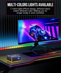 GMKtec Mini pc 8GB +256GB SSD Mini pc Intel 11th gen N5105 (up to 2.9GHz) Desktop Computer Windows11 Pro 4C 4T WiFi 5 BT4.2 4K@60Hz /3*USB3.2/Type-C/3*HDMI 2.0 Mini pc Mini PC 12 71TtvottzvL