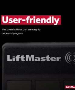 LiftMaster 373LM Security+ 3-Button Garage Door Opener Remote Control with Visor Clip - Pack of 1 19 71TuqmFVEL