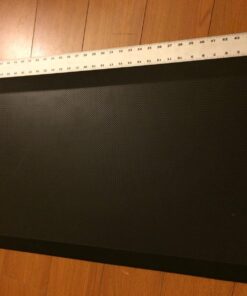 Sky Solutions Anti Fatigue Floor Mat - 3/4" Thick Cushioned Kitchen Rug, Standing Desk Mat - Comfort at Home, Office, Garage - Non Slip, Durable and Stain Resistant (20" x 39", Black) 20" x 39" 33 71Tv34JOomL