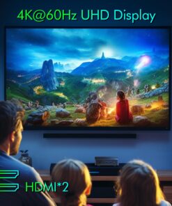 Trycoo WI-6 Mini PC, Intel 12th Gen N100 Mini Computer,16GB DDR4 RAM 512GB SSD,Triple 4K Display/2*USB3.2/WiFi/Bluetooth/Full Function Type-C/Gigabit Ethernet/Support 64GB RAM and 2TB SSD Extensions Intel 12th N100 16GB DDR4 RAM 512GB SSD 24 71Tv6kCWYzL