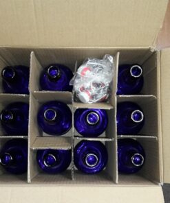 Cobalt Blue EZ Cap Bottles-16 oz.-Case of 12-Caps Included 9 71TvLjg80NL