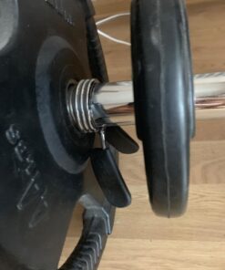 CAP Barbell Olympic 2-Inch Spring Clip Collars, Pair, Olympic Chrome 25 71TvUd2s3yL