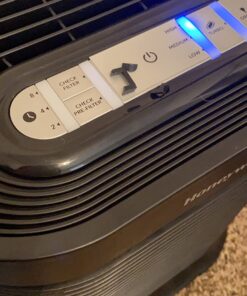 Honeywell HPA100 HEPA Air Purifier for Medium Rooms - Microscopic Airborne Allergen+ Reducer, Cleans Up To 750 Sq Ft in 1 Hour - Wildfire/Smoke, Pollen, Pet Dander, and Dust Air Purifier – Black Medium Room 45 71TwFIRYQ7L