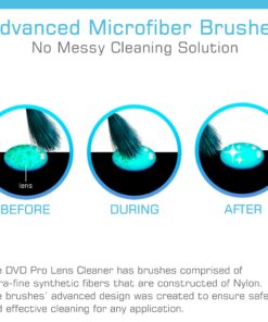 Maxell – 190059, DVD Lens Cleaner with Microfiber Brush System - for Optimal Cleaning, Remove Dust Oil, Small Particles – Compatible with All DVDs, PC, Xbox/xbox360 & Ps1/2 Gaming Systems 11 71TwdC1pRL