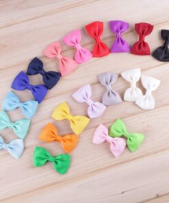 ICObuty 20 Pcs Baby Girl Boutique Grosgrain Ribbon Hair Bows Alligator Clips For Teens Kids Toddlers Children(2.75 Inch) 20 Pcs 2.75 Inch Hair Bows 23 71Tx8byTovL